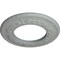 Ekena Millwork Salem Ceiling Medallion (Fits Canopies up to 7 1/8"), 13 1/4"OD x 7 1/8"ID x 7/8"P, Primed White CM13SA - alternate 2